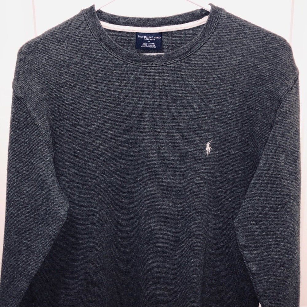 Polo by Ralph Lauren Crewneck Waffle-Knit Thermal